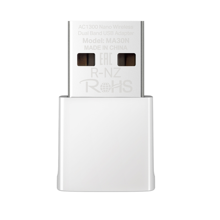 USB Wi-Fi Băng Tần Kép Nano AC1300 Mercusys MA30N