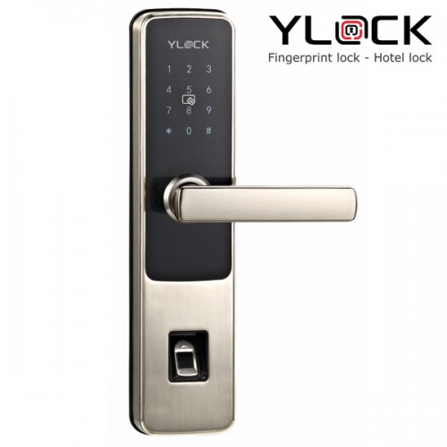 Khóa cửa điện tử YLOCK YL-8870-S (Vân tay, Thẻ từ, Mật mã)