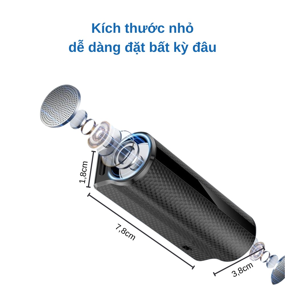 Bút ghi âm PQ8 từ tính Mạnh - Ghi âm rõ nét, lọc nhiễu âm Tốt