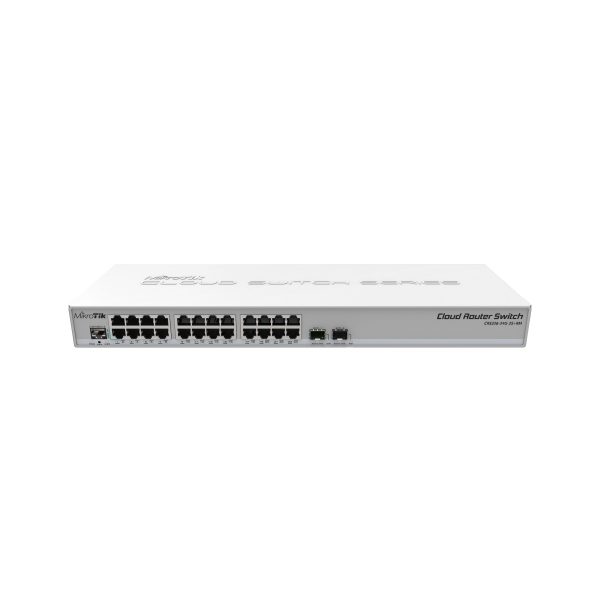 Mikrotik CRS326-24G-2S+RM – Bộ chuyển mạch 24 cổng đồng 10/100/1000BASE-T