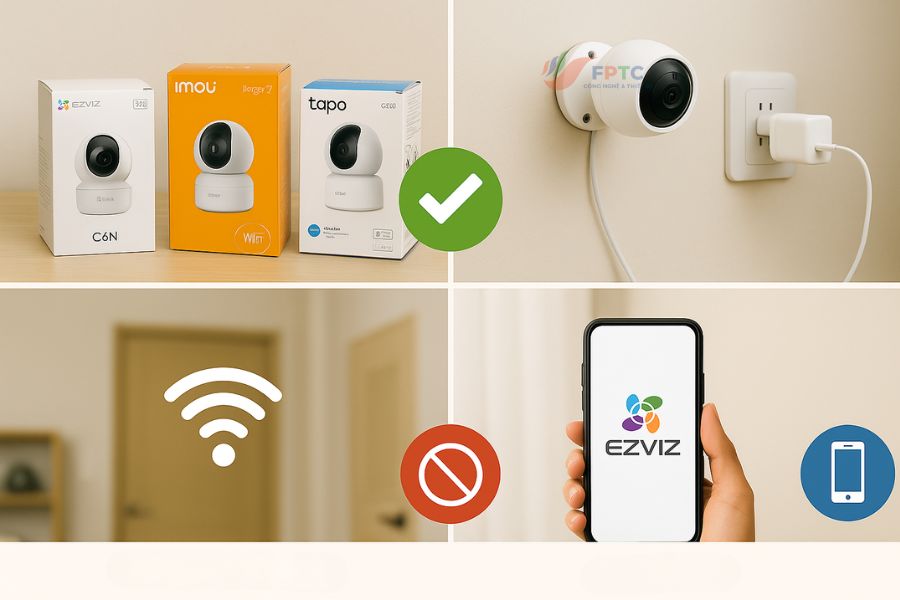 Hướng Dẫn Lắp Camera Không Dây Tại Nhà – Ai Cũng Làm Được