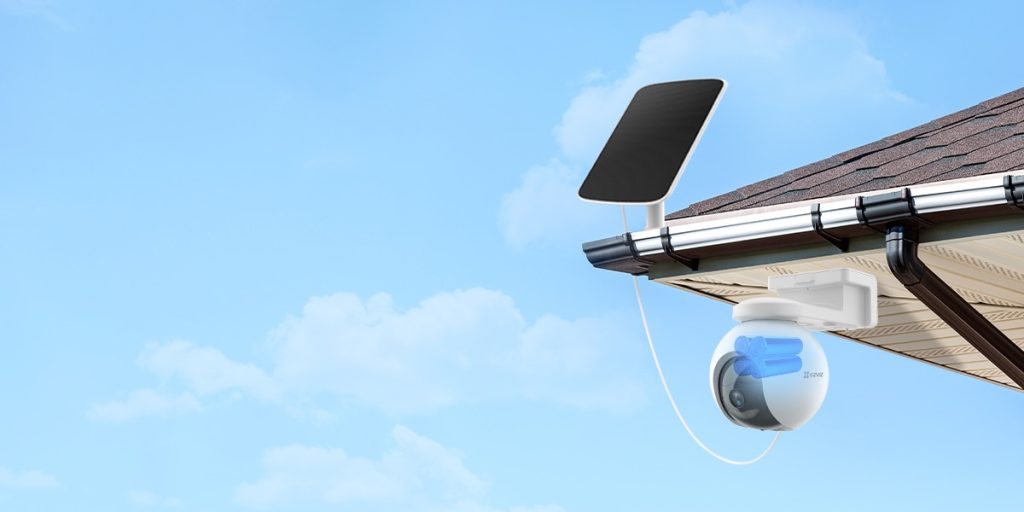 Camera an ninh 4G pin năng lượng mặt trời.