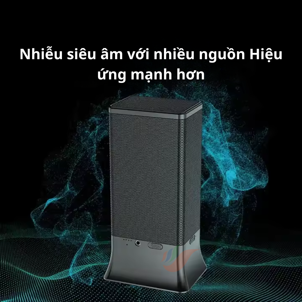 Thiết bị chống ghi âm F52 dạng Loa - Chống ghi âm 360 độ - bao phủ không gian 8M2