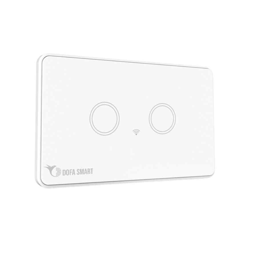 Công tắc thông minh 2 nút Zigbee DOFA SMART màu trắng G294