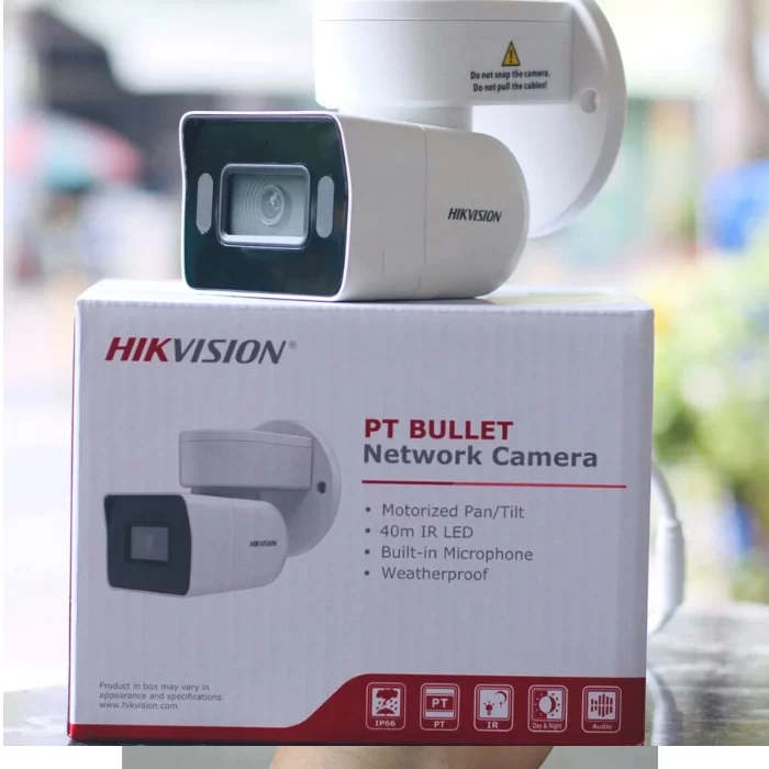 Camera IP quay quét thân trụ 2MP HIKVISION DS-2CD1P23G0-I