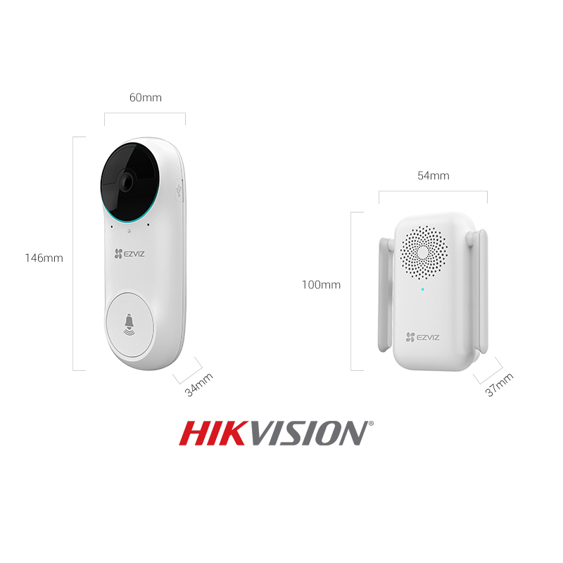 Lắp đặt trọn bộ Chuông cửa có hình Không dây EZVIZ EZ/DB2C