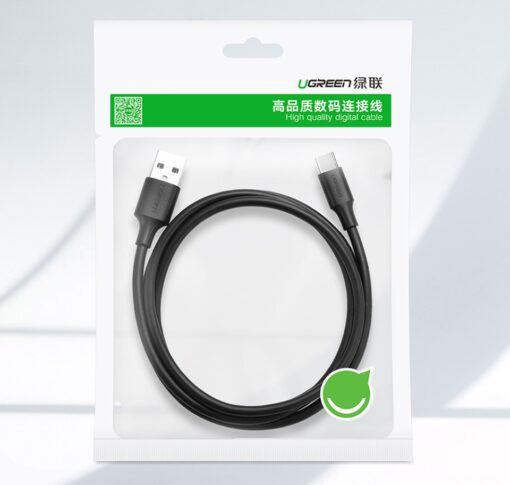 Cáp sạc nhanh và truyền dữ liệu Type C UGREEN 20883 dài 1.5m