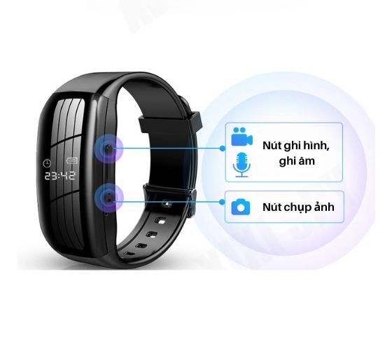 Camera Đồng Hồ Đeo Tay Thông Minh Wsmart C5 Full Hd