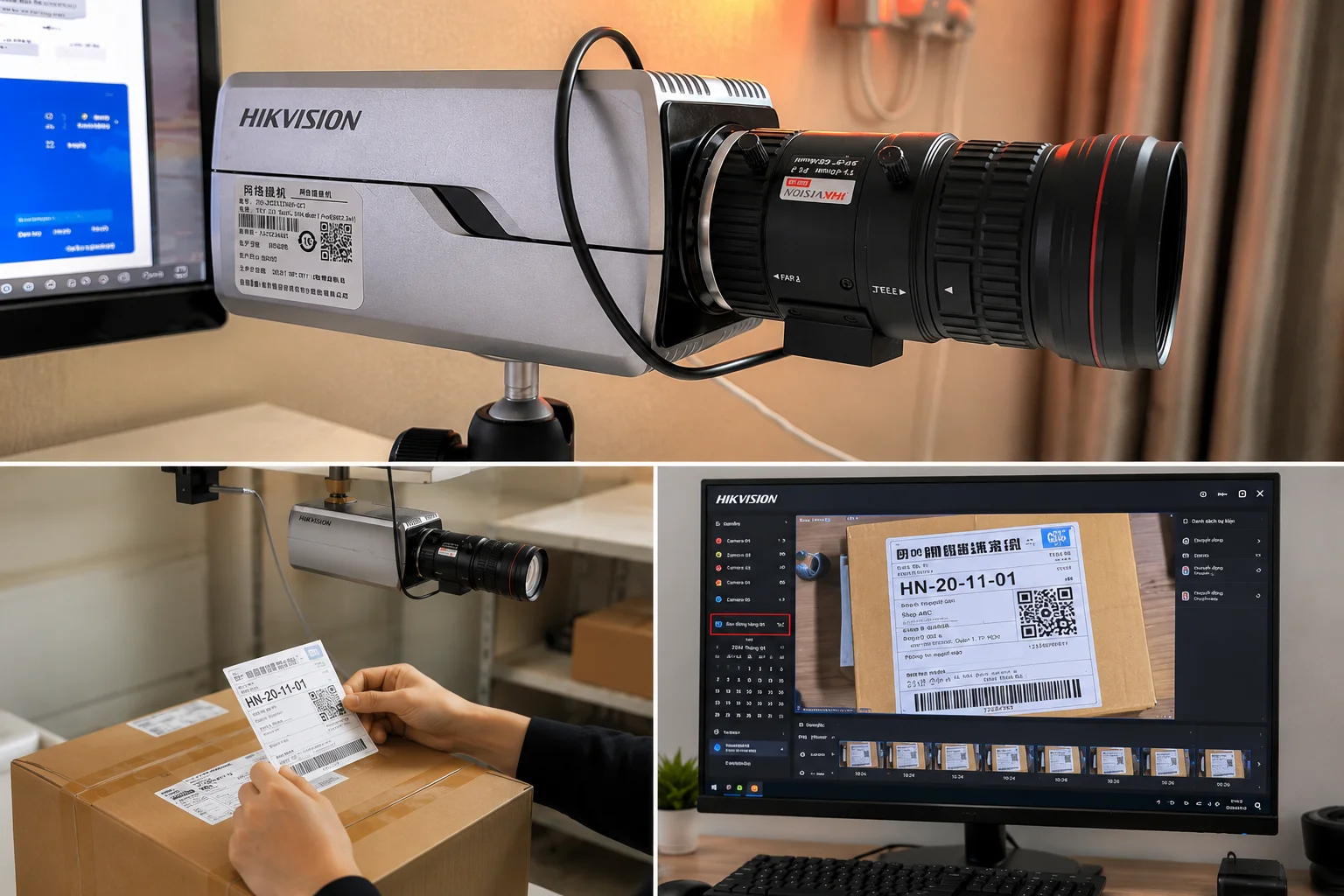 Camera soi mã vận đơn – Giải pháp quay đóng hàng, đối soát đơn TMĐT hiệu quả