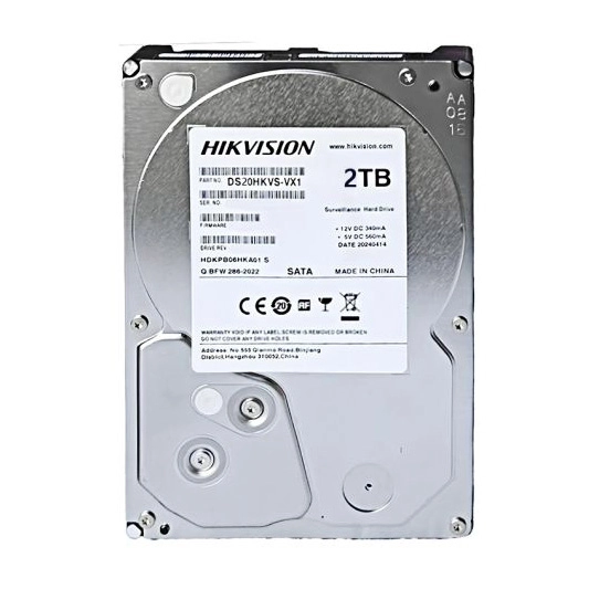 Ổ cứng HIKVISION 2TB DS20HKVS-VX1 chuyên dụng cho camera giám sát