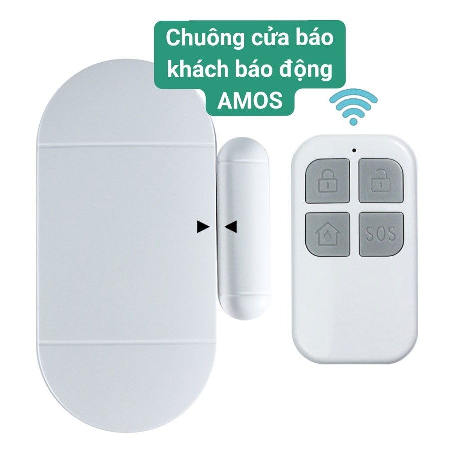Báo Trộm Cao Cấp Độc Lập Gắn Cửa AMOS AMC02