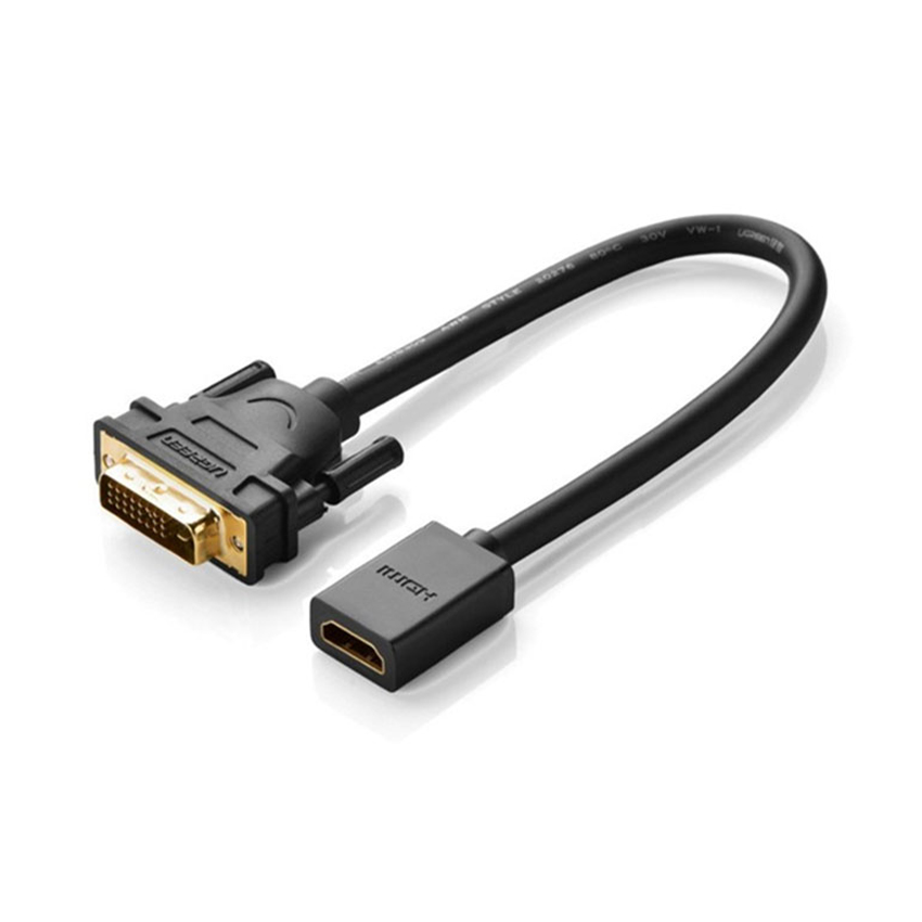 Cáp chuyển đổi DVI 24+1 to HDMI Ugreen 20118