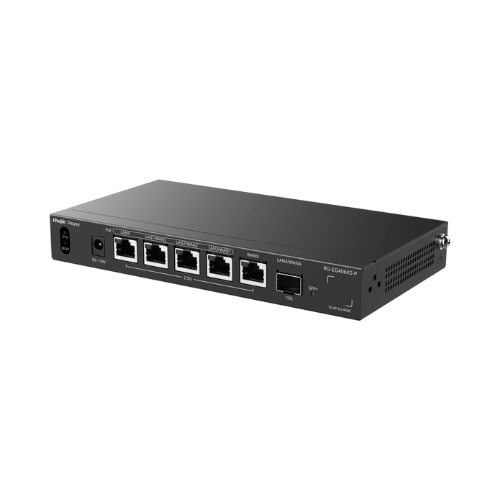 Router 5 cổng 2.5G + 01 cổng 10G Reeye RG-EG406XS-P (4 cổng PoE/PoE+)