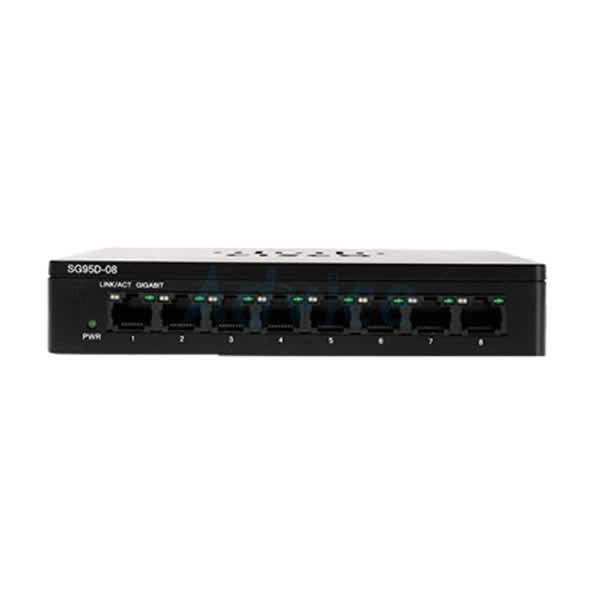 Switch Cisco SG95D-08 8-Port 10/100/1000 Gigabit Switch