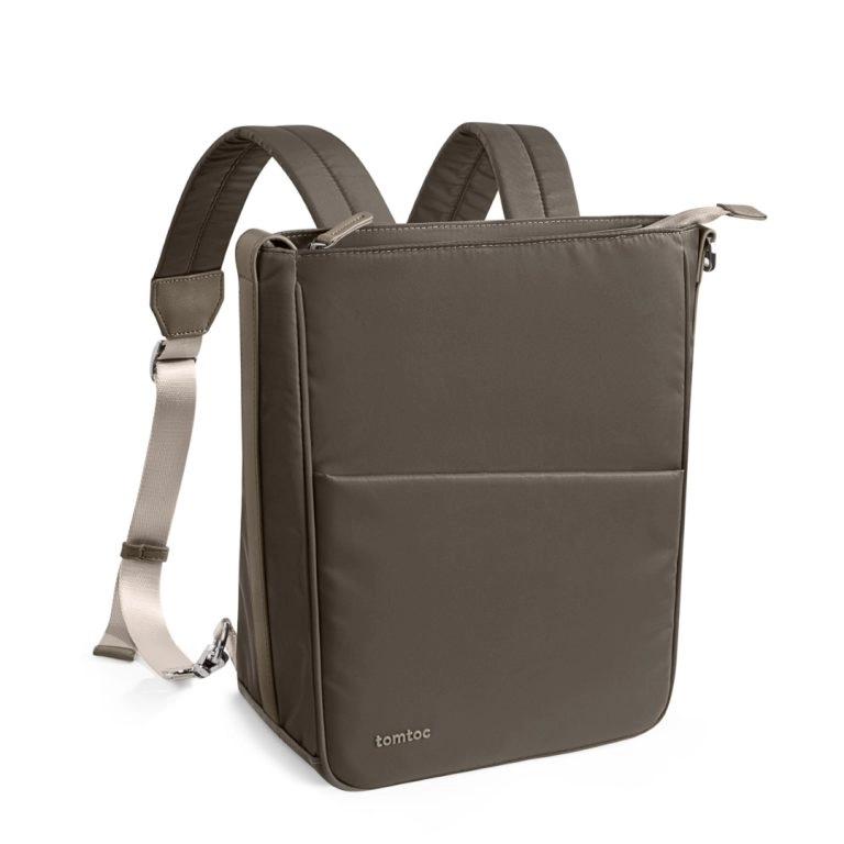 Túi Đeo Kiêm Balo Tomtoc (USA) Slash Sling Bag Taupe 13-14'' H63