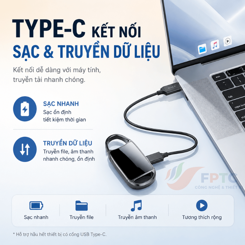 Máy Ghi Âm Newman H8 Dạng Móc Khóa – Ghi Âm PCM Cao Cấp, Nhỏ Gọn, Pin Lâu Đến 28 Giờ