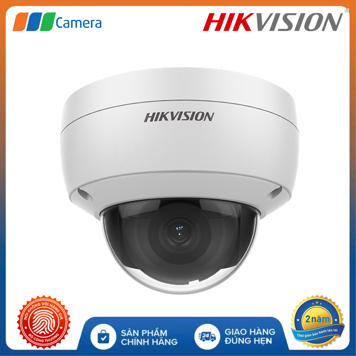Trọn Bộ 2 Camera IP Âm Thanh Có Dây Hikvision IH2CM-2MP Full HD