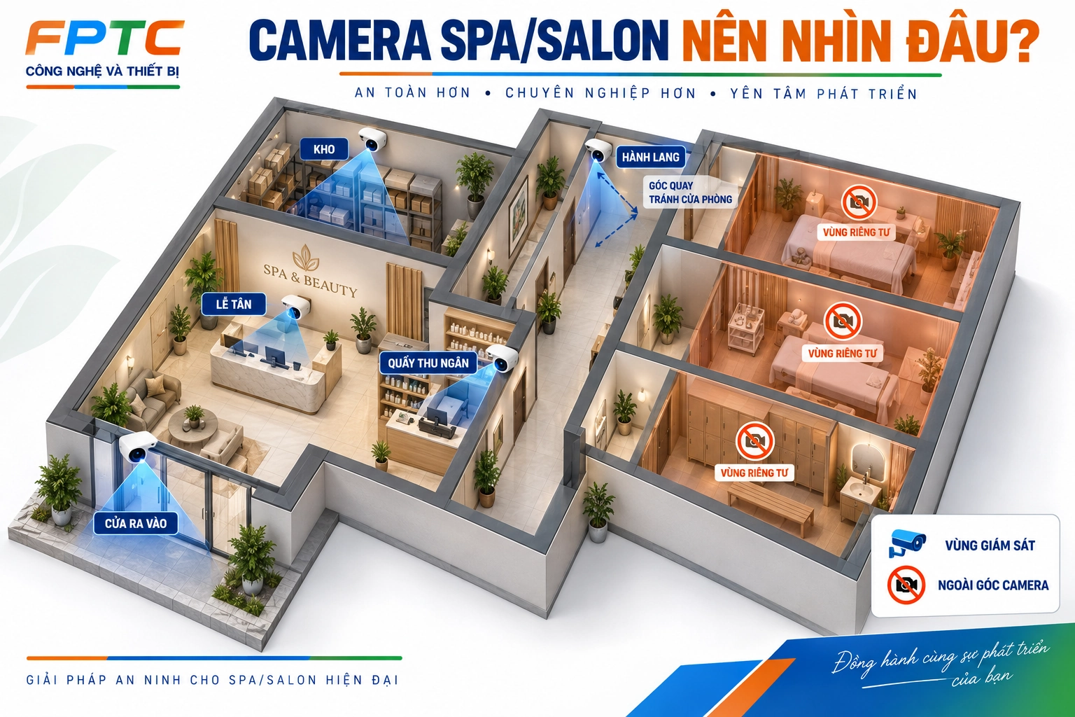 Camera tại spa, salon: Đâu là ranh giới giữa an ninh và quyền riêng tư?
