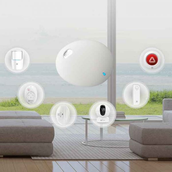 Bộ trung tâm báo động có kết nối internet/3G EZVIZ A1S