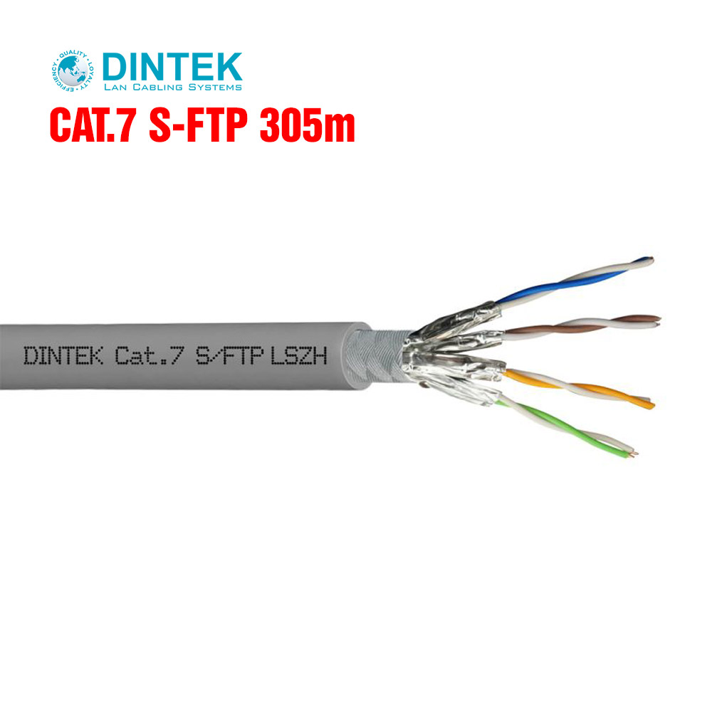 Cáp mạng Dintek CAT.7 S-FTP 305m (1105-05007)