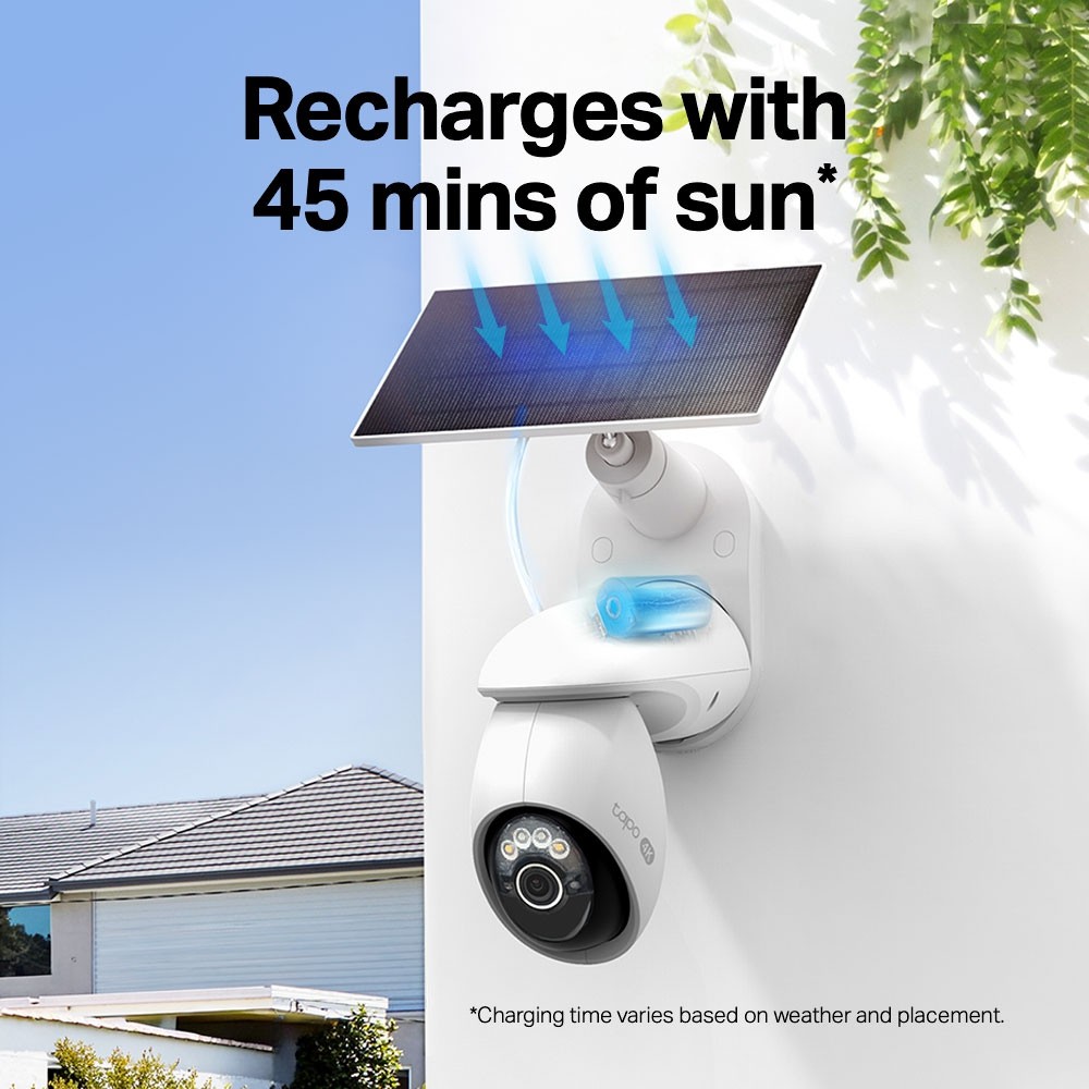 Camera WiFi Năng Lượng Mặt Trời Tapo C660 Kit 8MP