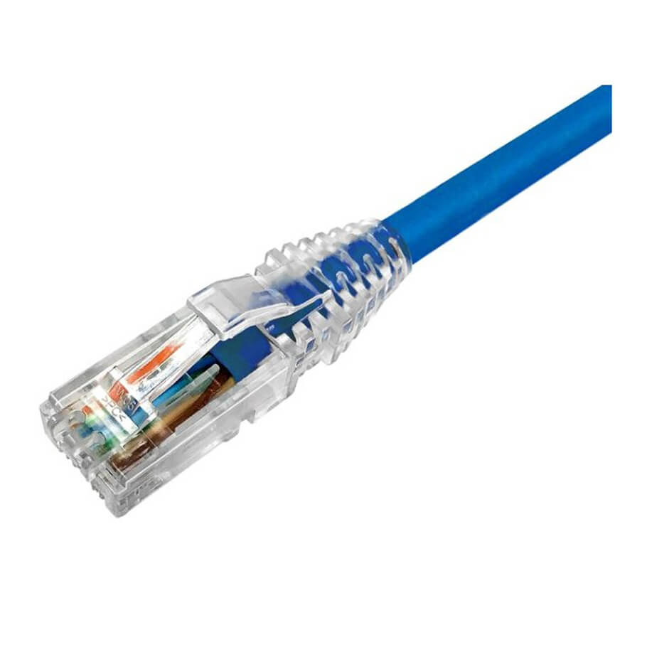 Dây nhảy mạng Cat6 10FT 3m, màu xanh AMP/Commscope NPC06UVDB-BL010F