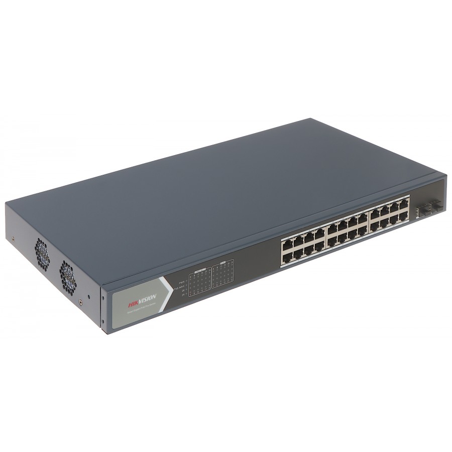 Switch mạng thông minh 24 cổng PoE Gigabit Hikvision DS-3E1526P-SI