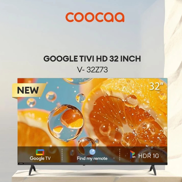Google Tivi Coocaa 32 inch HD 32Z73 điều khiển giọng nói