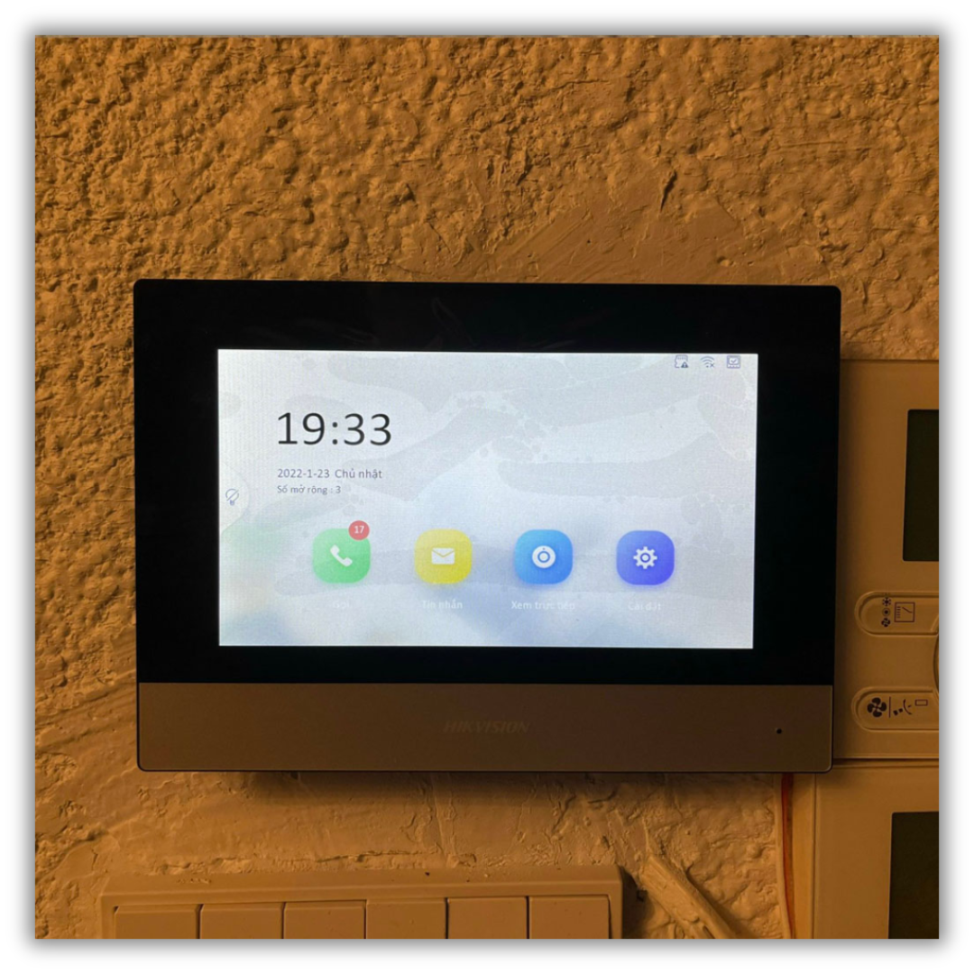 Trọn bộ KIS602 Chuông cửa có hình HIKVISION