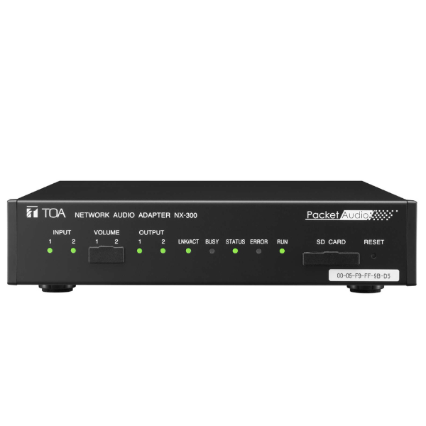 Bộ chuyển đổi tín hiệu âm thanh qua mạng TOA: NX-300