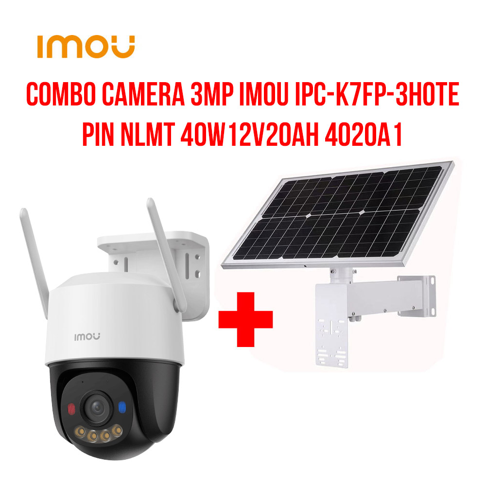 Combo IPC-K7FP-3HOTE - 40W12V20AH 4020A1