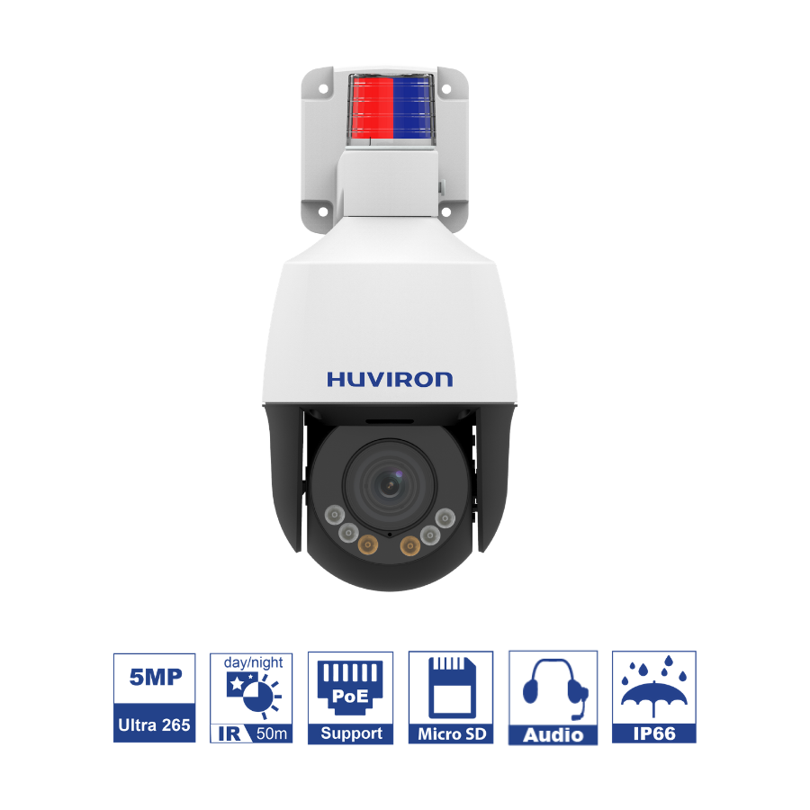 Camera IP Speed Dome hồng ngoại 5.0 Megapixel HUVIRON HU-NZ5104/I5E