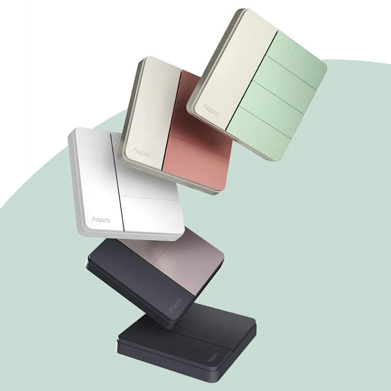 Công tắc Aqara Wall Switch Z1 1 Nút Màu Xám