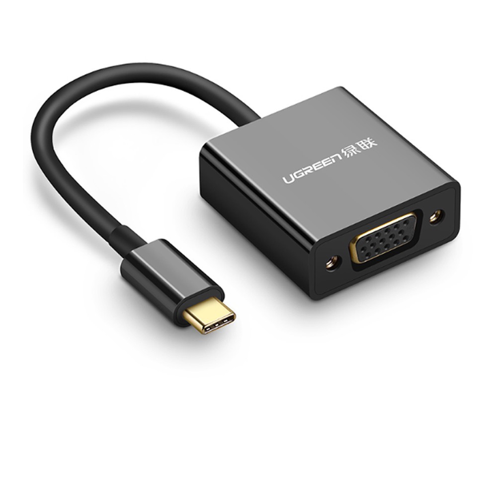 Cáp USB Type C to VGA Chính hãng Ugreen 20586 hỗ trợ 1080p