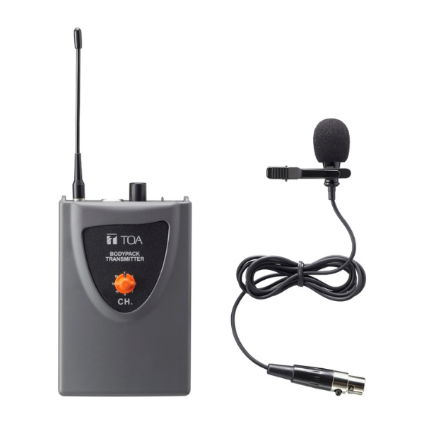 Bộ thu không dây - Micro cài áo: TOA WS-Z100L