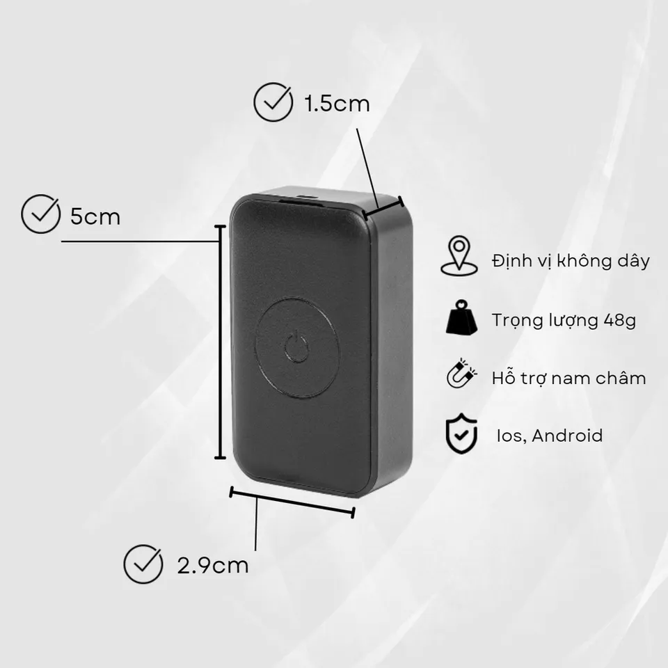 Thiết bị định vị AriN16 Pro Nghe Âm thanh - Theo dõi từ xa