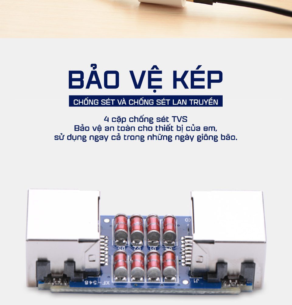 Đầu nối mạng RJ 45 cái sang cái thiết kế đẹp mắt UGREEN 20391