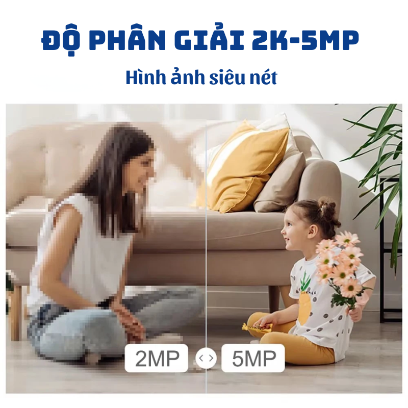 Camera SQ7 Pro Wifi  - Zoom 5X - Pin 8 Ngày - Kết nối xem online từ xa. Hồng ngoại Ẩn