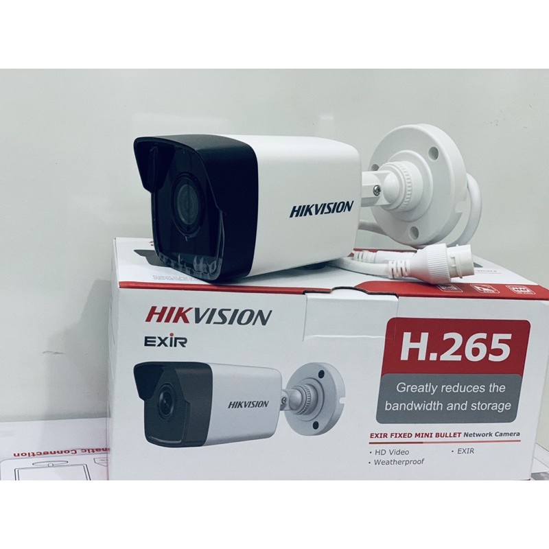 Camera IP thân trụ 2MP HIKVISION DS-2CD1023G0E-I(L)