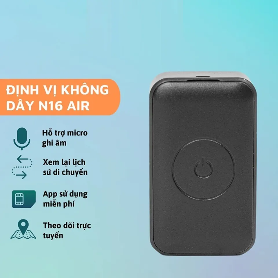 Thiết bị định vị AriN16 Pro Nghe Âm thanh - Theo dõi từ xa