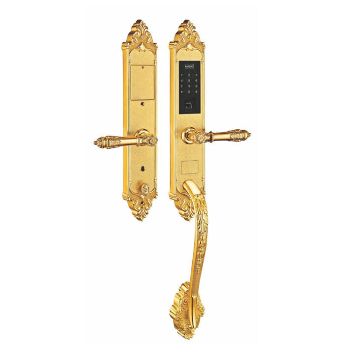 Khóa cửa vân tay Kassler KL-969G Mạ vàng 18K