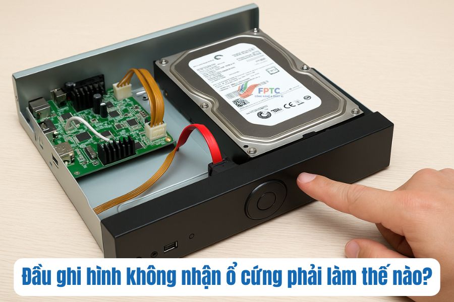 Khắc Phục Lỗi Đầu Ghi Hình Camera Không Nhận Ổ Cứng – Hướng Dẫn Chi Tiết & Hiệu Quả