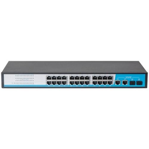 Switch PoE Hrui 24 Cổng 10/100/1000M HR901-AFG-242S-400