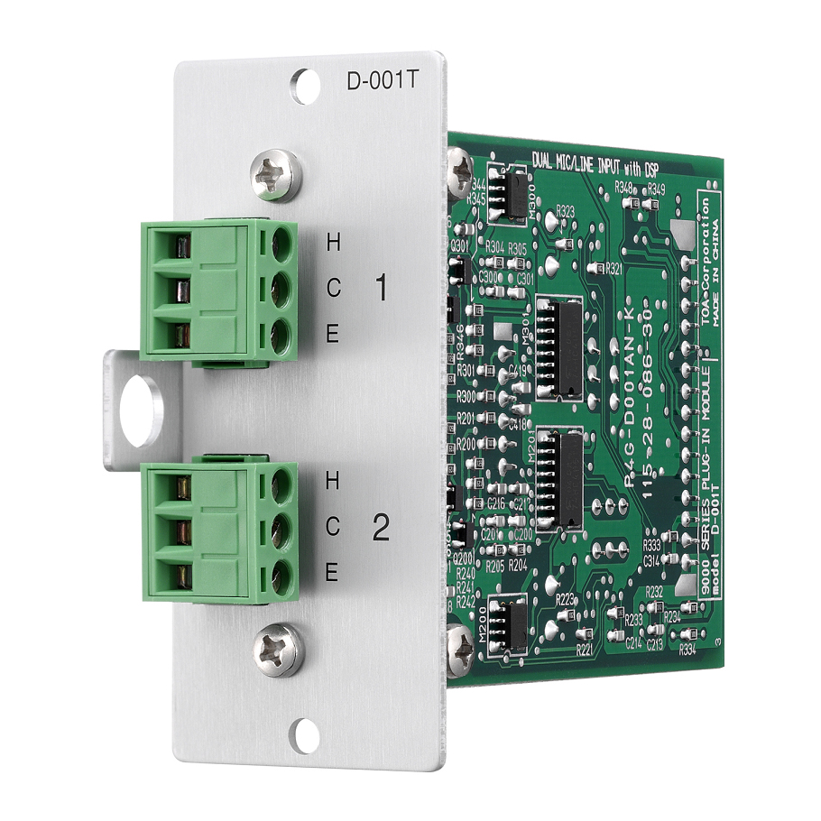 Mô-đun hai ngõ ra mức line với dsp TOA: T-001T