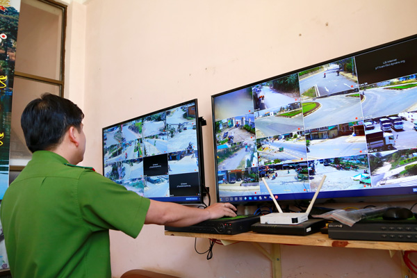 Mô hình camera an ninh trật tự công cộng