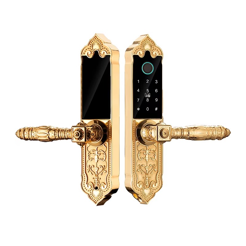 Khóa Vân Tay Tân Cổ Điển Cao Cấp IBC C202