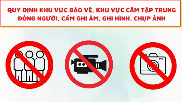 Có quy định nào về khu vực không được phép lắp đặt camera không?