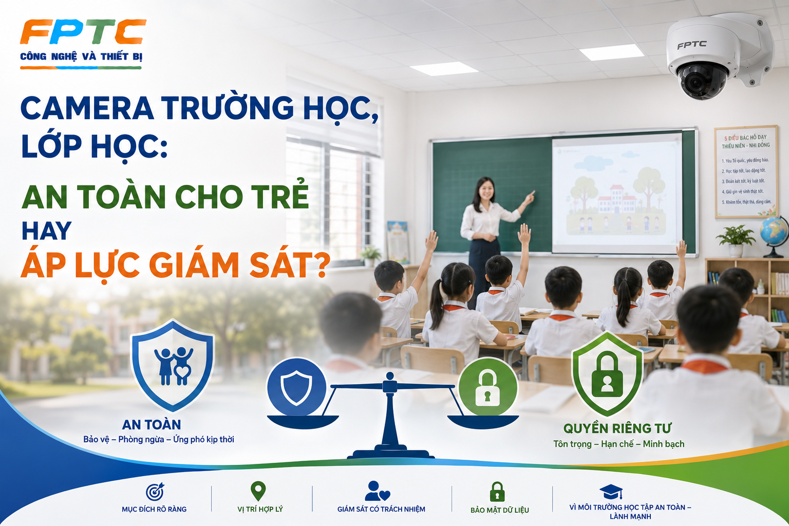 Camera Trường Học, Lớp Học: An Toàn Cho Trẻ Hay Áp Lực Giám Sát?