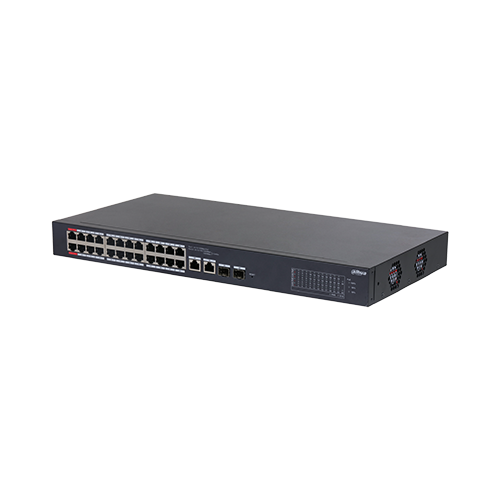 Switch PoE Cloud 26 port với 24 port PoE Dahua DH-CS4226-24ET-240