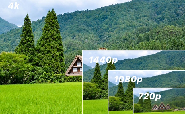 Chất lượng hình ảnh camera an ninh hiên nhà